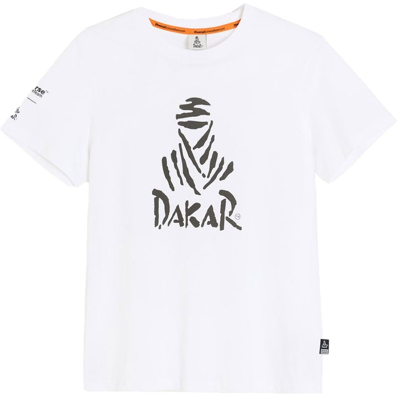 Majica Dakar LOGO 256 bela