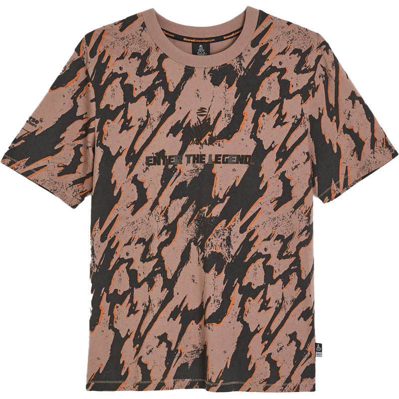Majica s kratkimi rokavi Dakar DES 1825 camo temna