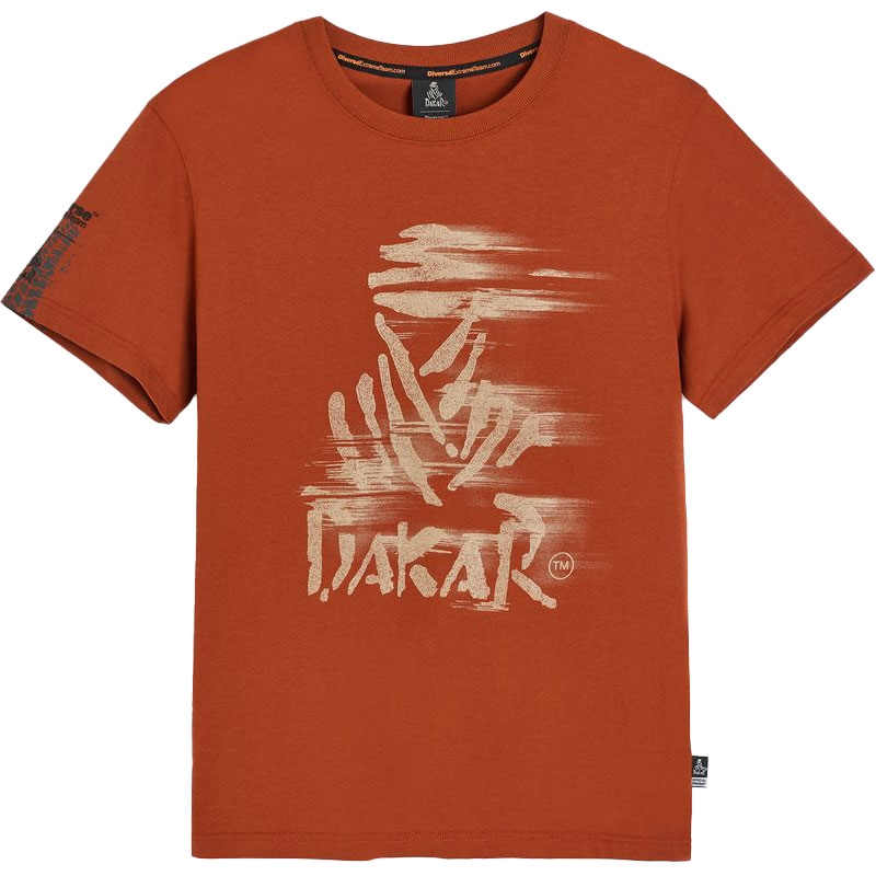 Majica z opečnato barvo Dakar DES 1225
