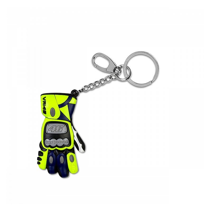 Obesek za ključe VR46 Valentino Rossi 3D rokavice