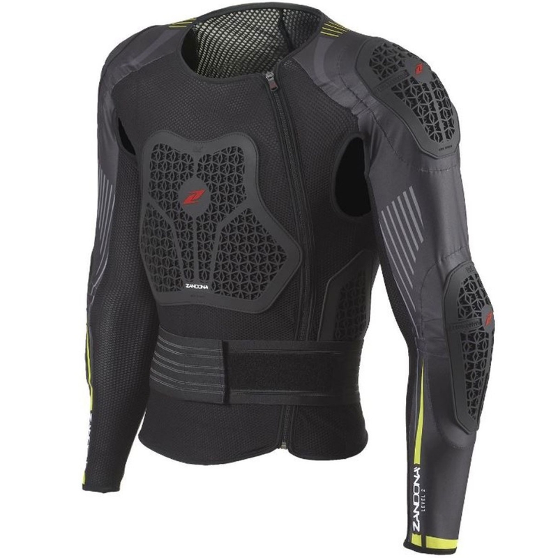 Zandona Netcube X8 ščitnik za telo črno-fluo rumen 180-189 cm