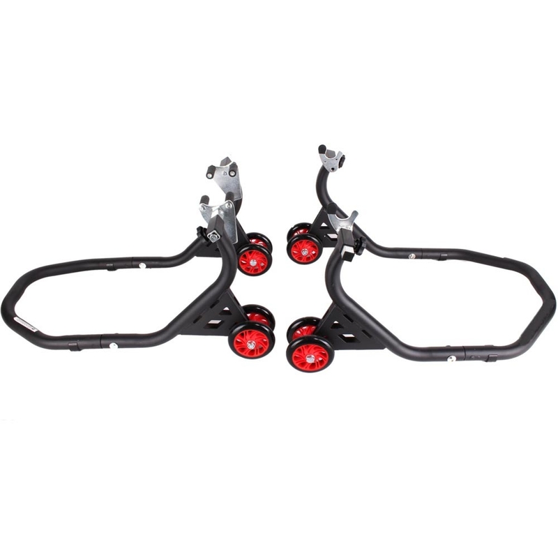 Komplet stojal za motor R-TOOL EVO (spredaj + zadaj s kolesi)