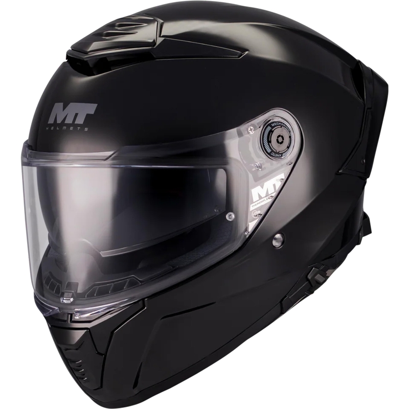 Motoristična čelada MT Thunder 4 SV Pure A1 črne barve