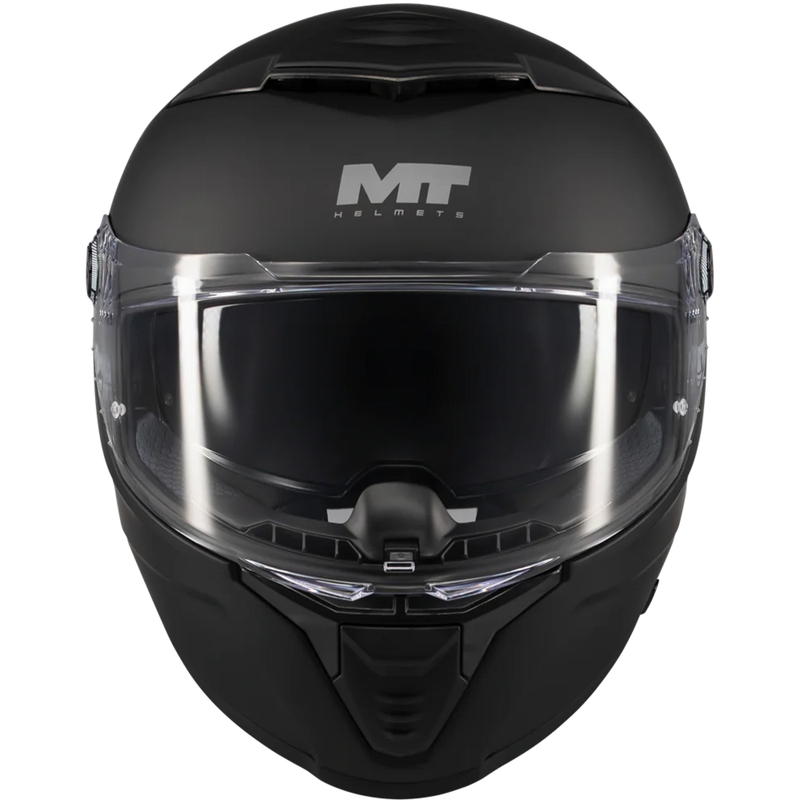 Motoristična čelada MT Thunder 4 SV Pure A1 z integriranim obrazom, mat črna