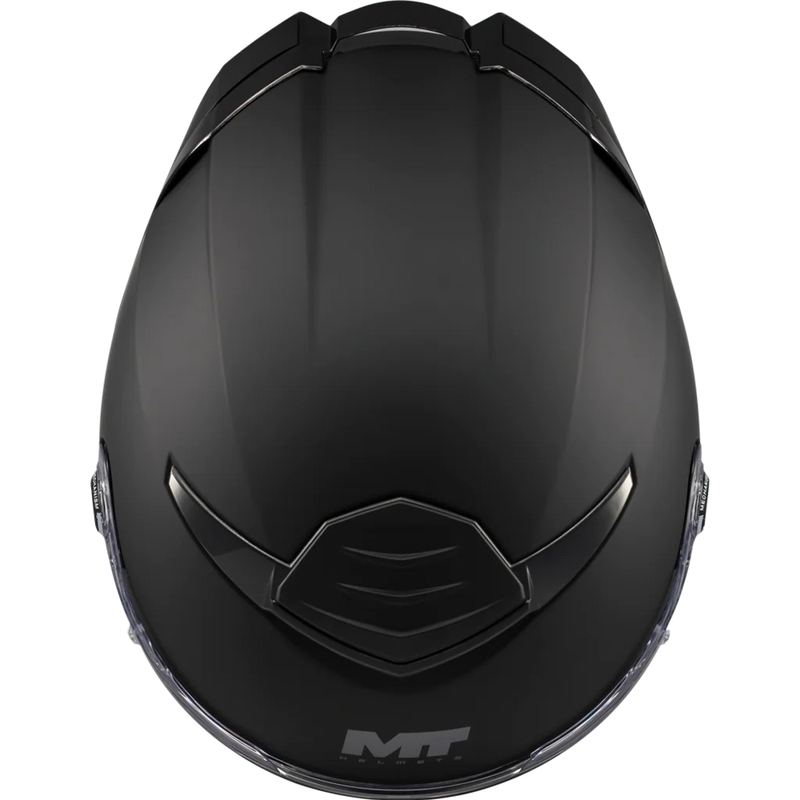 Motoristična čelada MT Thunder 4 SV Pure A1 z integriranim obrazom, mat črna