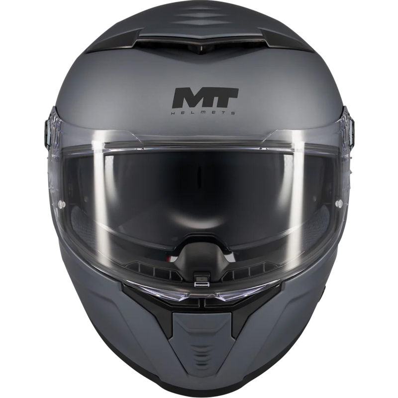 Celoobrazna motoristična čelada MT Thunder 4 SV Pure A2 mat siva
