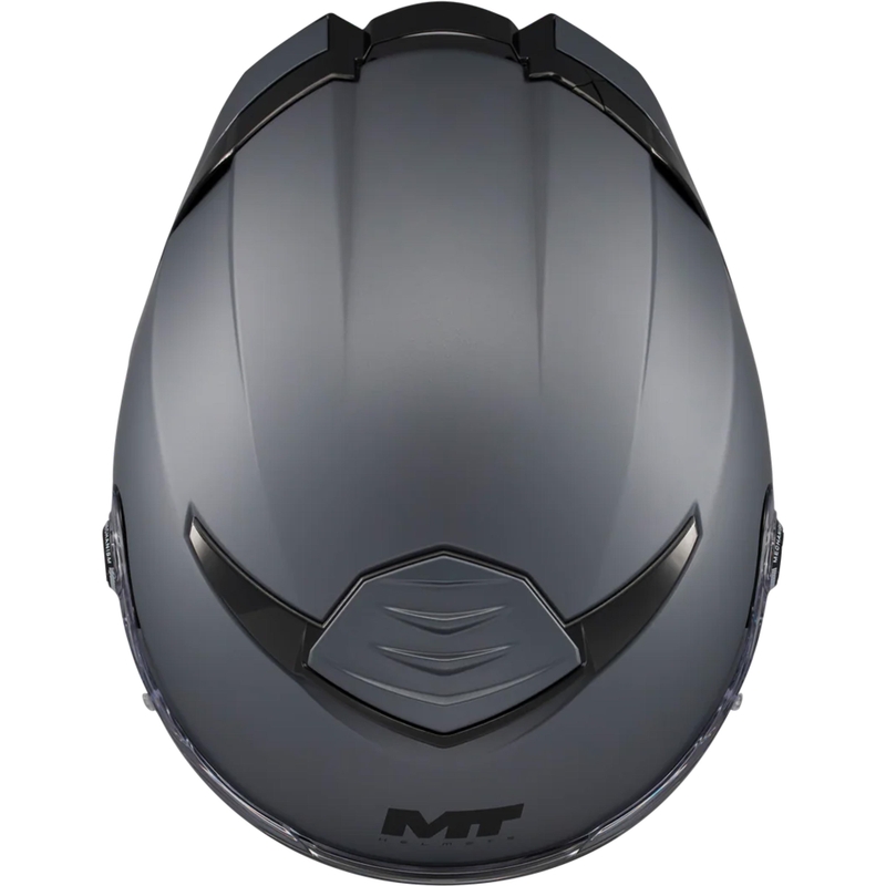 Celoobrazna motoristična čelada MT Thunder 4 SV Pure A2 mat siva