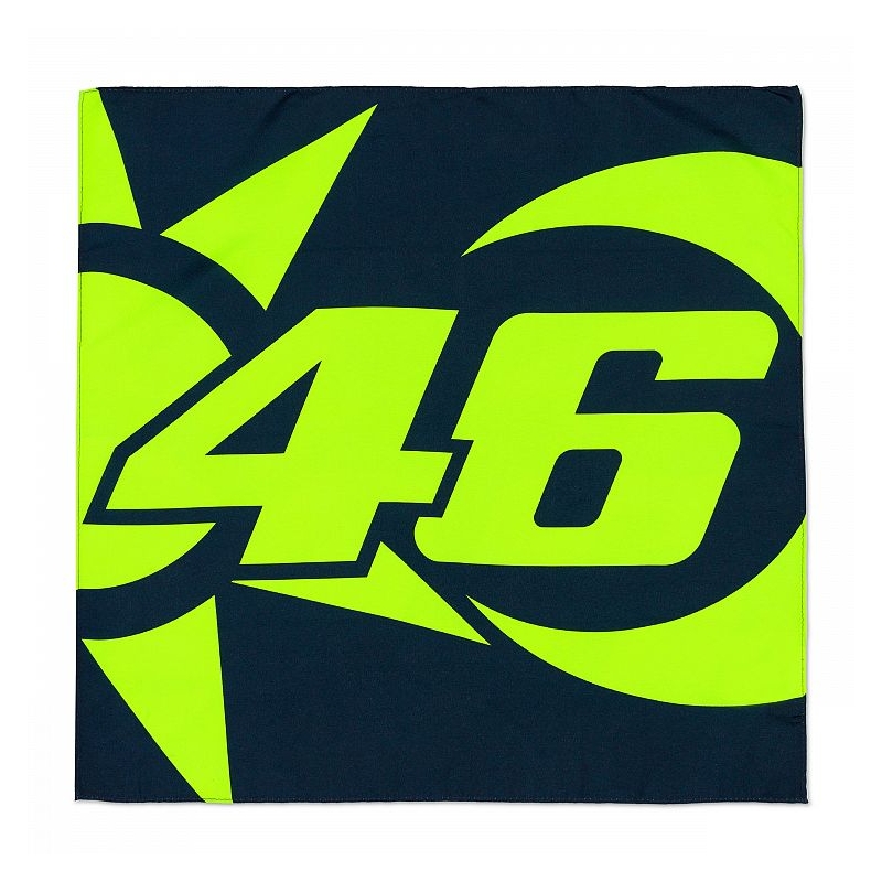 Šal VR46 Valentino Rossi SUN AND MOON modro-rumen