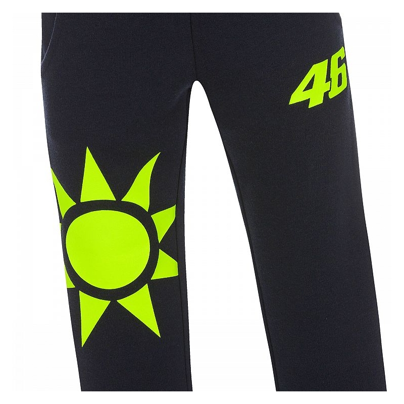 Otroške športne hlače VR46 Valentino Rossi črne