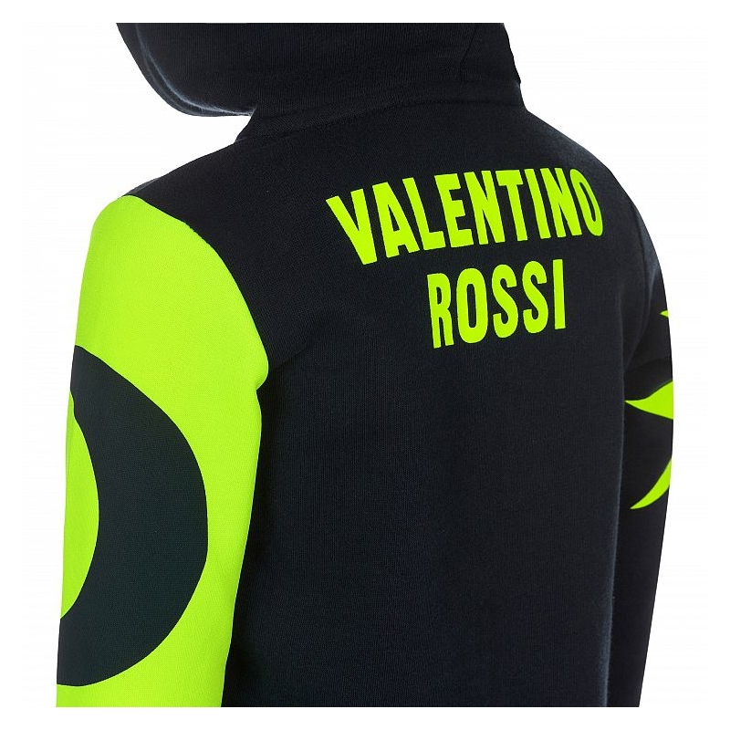 Otroška majica VR46 Valentino Rossi REPLICA modro-rumena