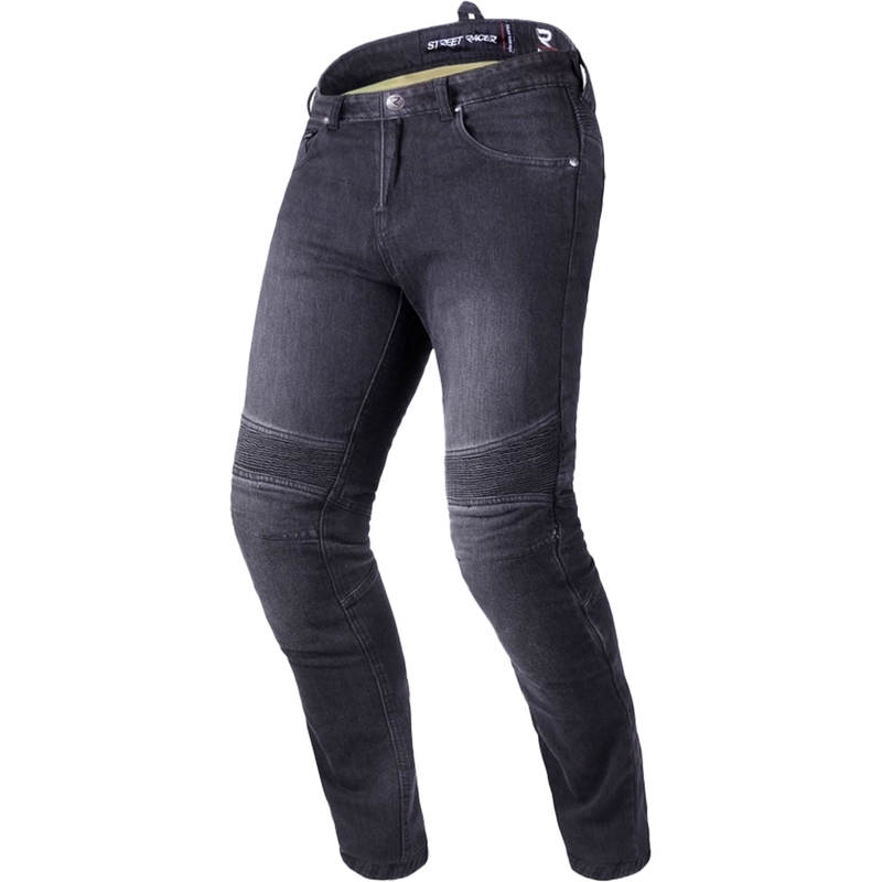Obrezane motoristične kavbojke Street Racer Spike II CE Black