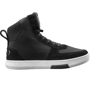 Ženski motoristični škornji IXON Ghost Air črno-beli