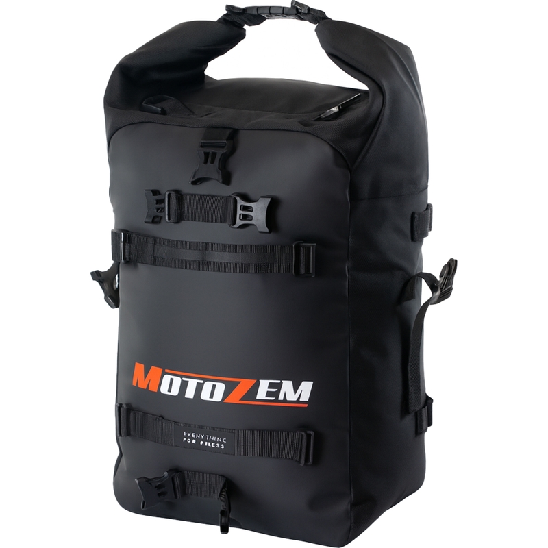 Vodoodporna torba za motor MotoZem DryBag črna 27,5 l