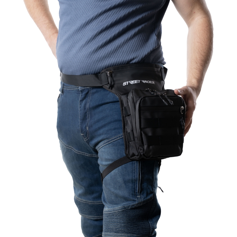 Torba za stegna Street Racer Embrace črna 5 l