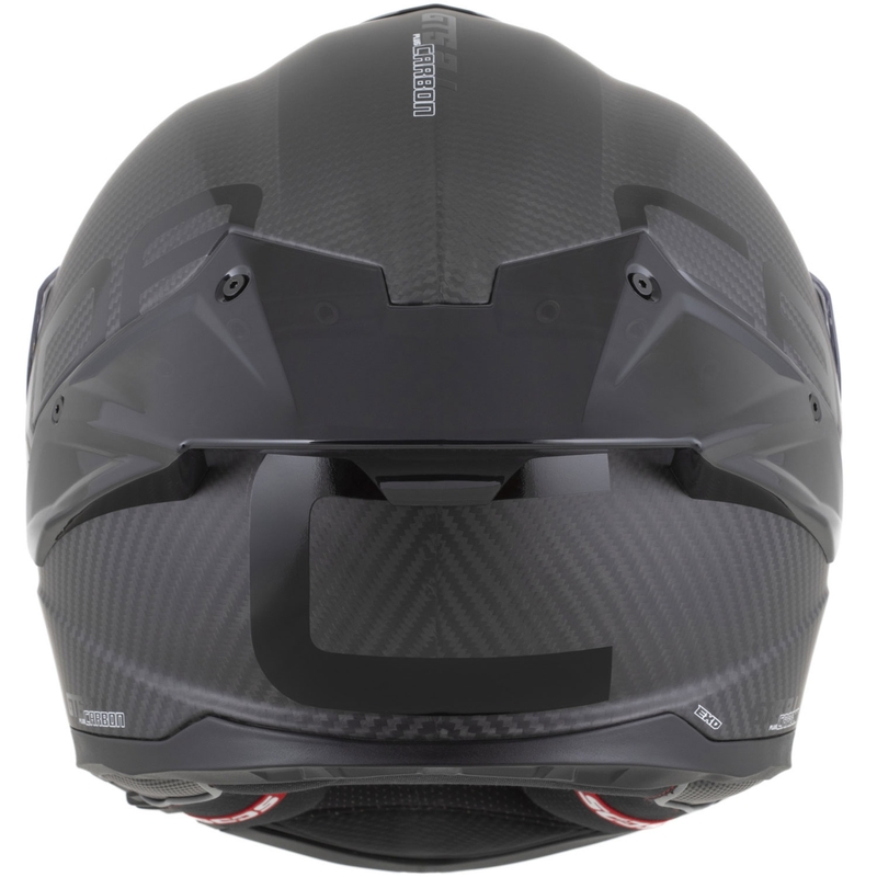 Cassida Integral GTS 2.1 Plus Carbon motoristična čelada z integriranim obrazom, mat karbonsko-črna-bela