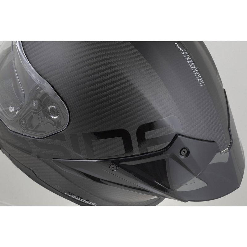 Cassida Integral GTS 2.1 Plus Carbon motoristična čelada z integriranim obrazom, mat karbonsko-črna-bela