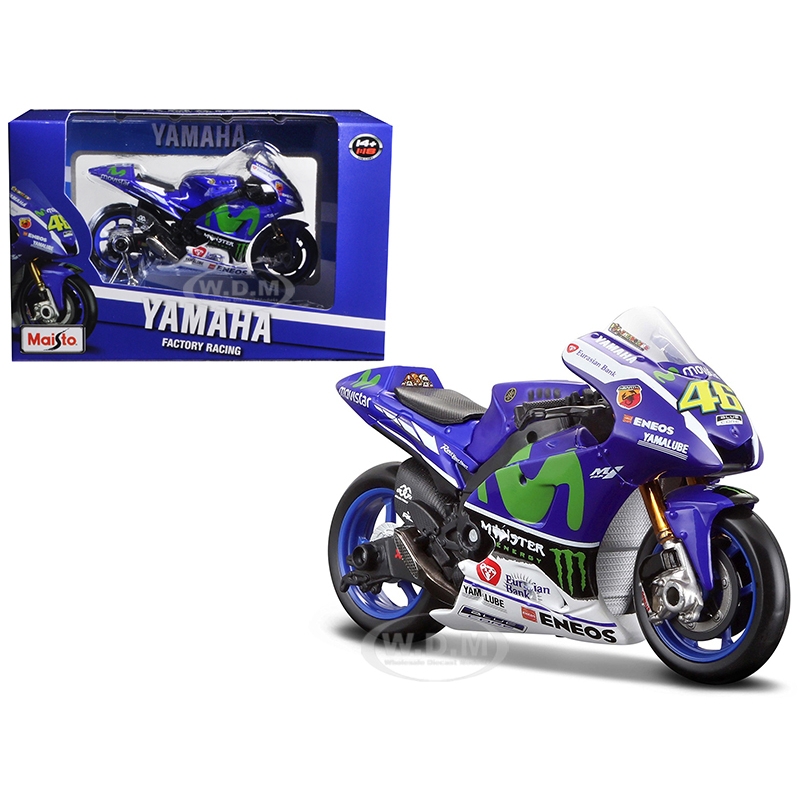 Model motocikla Maisto VR46 Valentino Rossi YAMAHA MotoGP 2016