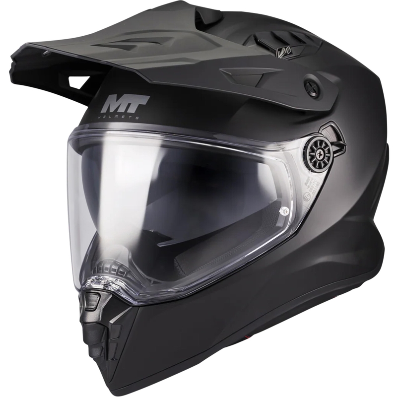 Enduro motoristična čelada MT Track SV Pure A1 mat črna