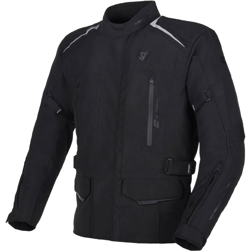 Motoristična jakna RSA EXO 2 črne barve