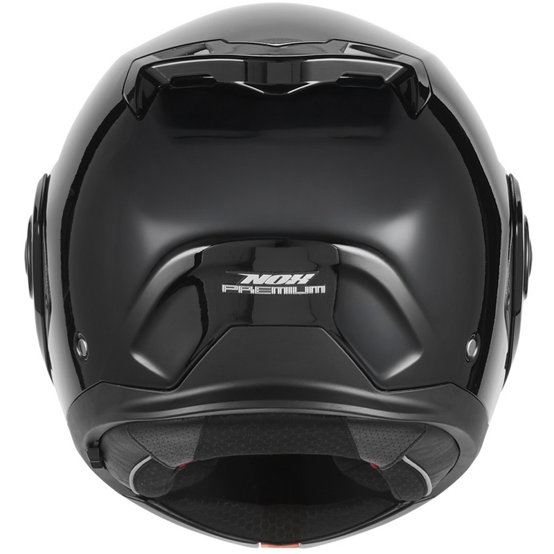 NOX PREMIUM Spinner preklopna motoristična čelada črne barve