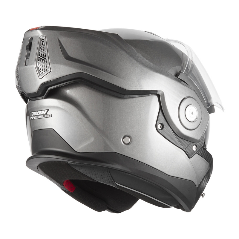 NOX PREMIUM Spinner preklopna motoristična čelada, mat titan