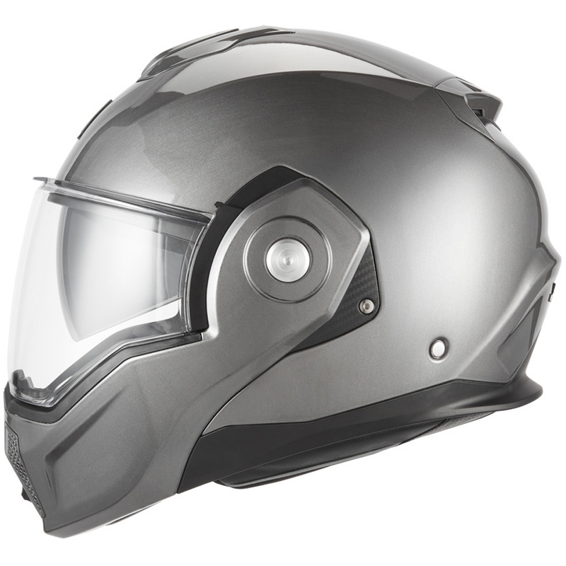 NOX PREMIUM Spinner preklopna motoristična čelada, mat titan