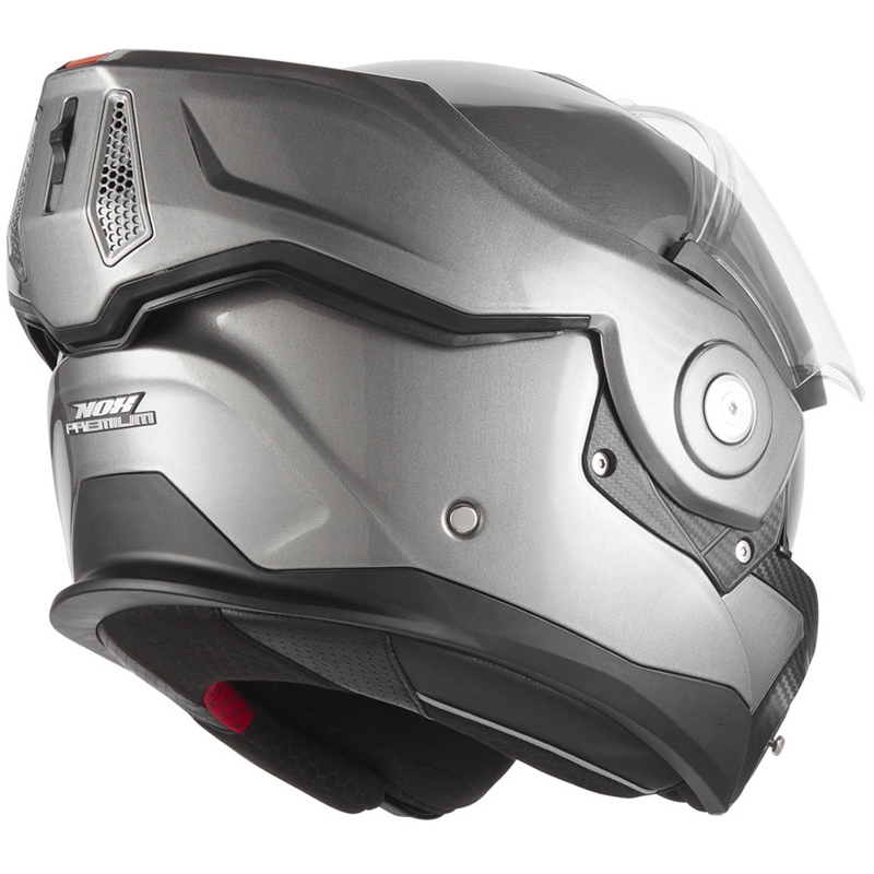 NOX PREMIUM Spinner preklopna motoristična čelada, mat titan