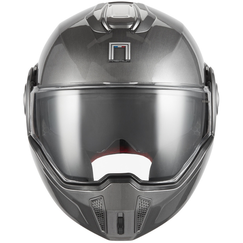 NOX PREMIUM Spinner preklopna motoristična čelada, mat titan