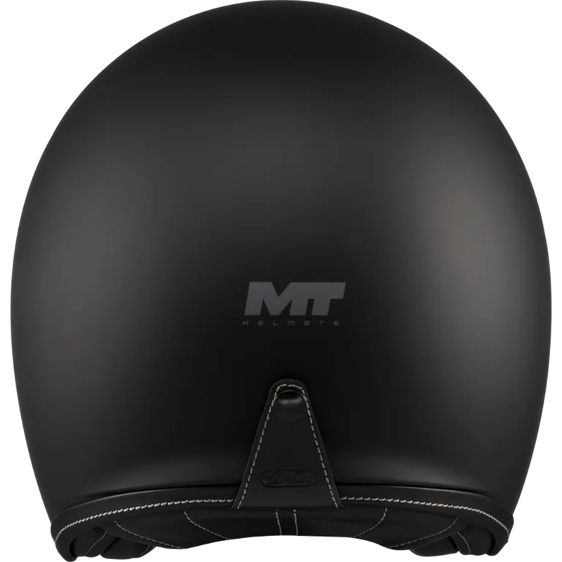 Odprta motoristična čelada MT Lemans 2 SV S Pure A1 mat črna