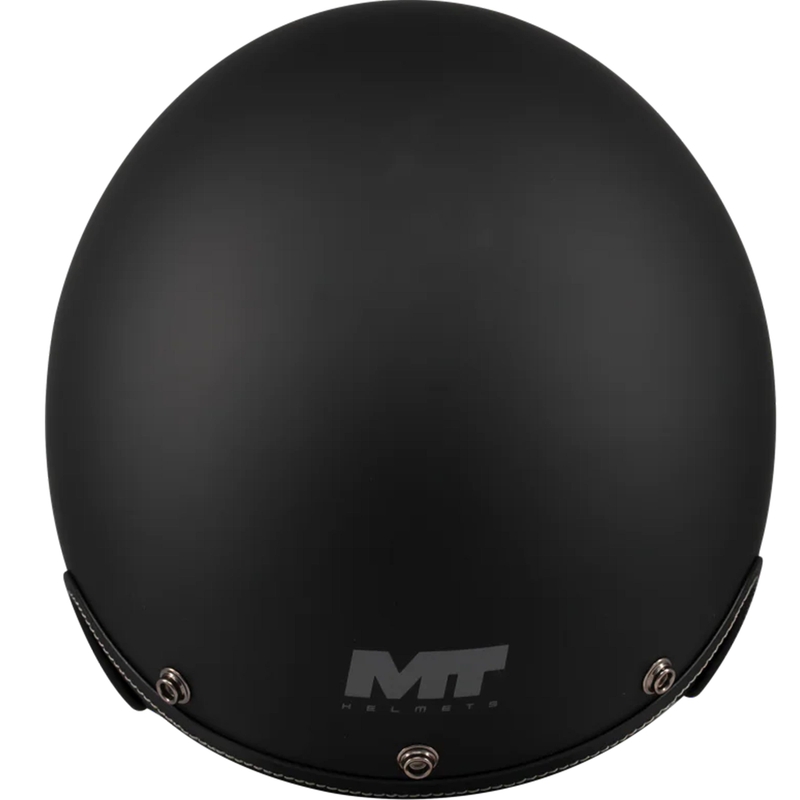 Odprta motoristična čelada MT Lemans 2 SV S Pure A1 mat črna