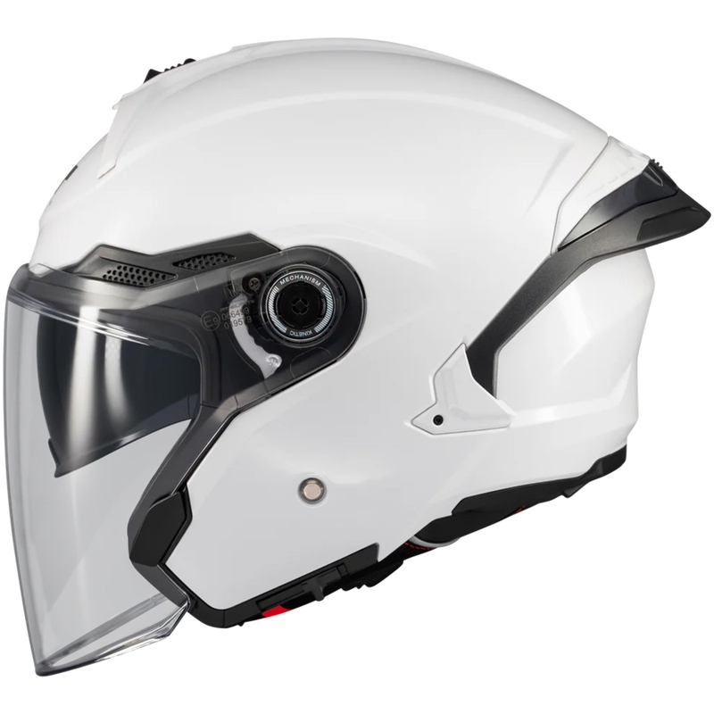 Odprta motoristična čelada MT Cosmo SV Pure A0 bela