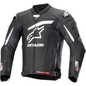 Alpinestars GP Plus R 4 Rideknit motoristična usnjena jakna črno-bela