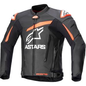 Alpinestars GP PLUS 4 motoristična jakna črno-fluo rdeče-bela