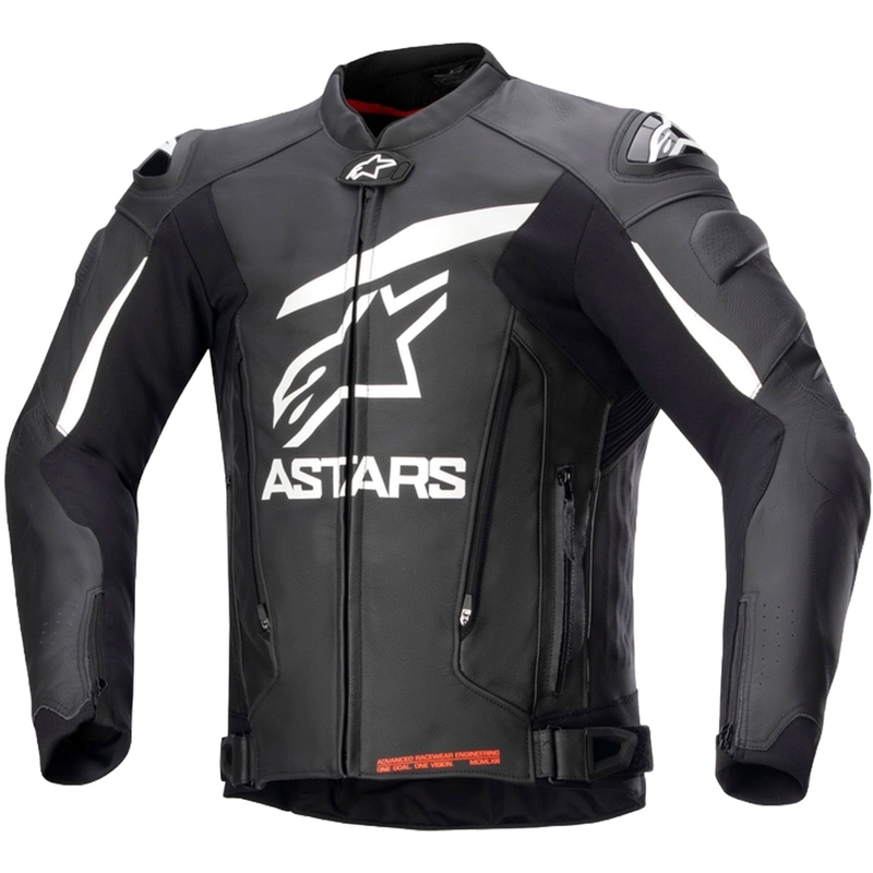Alpinestars GP PLUS 4 motoristična jakna črno-bela