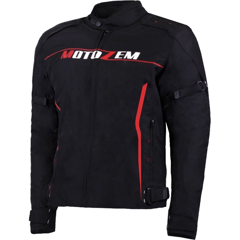 Motoristična jakna MotoZem Team 2 črna