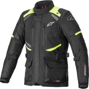 Alpinestars Andes Drystar motoristična jakna črno-fluo rumena