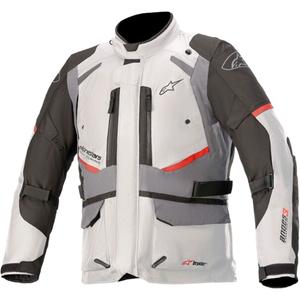 Alpinestars Andes Drystar Grey-Black-Red motoristična jakna