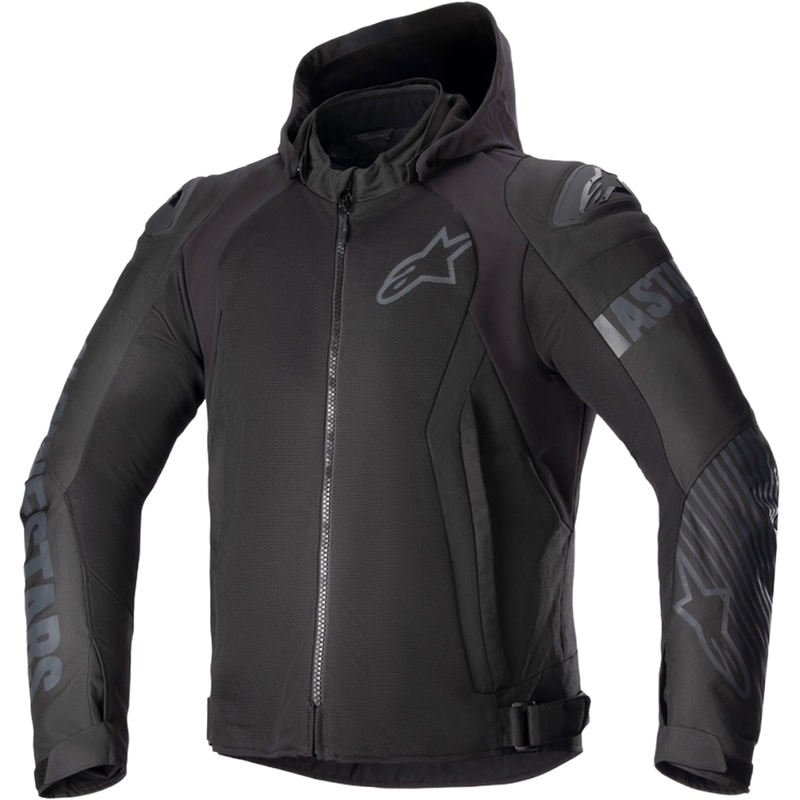 Alpinestars Zaca Air Waterproof motoristična jakna črno-črna