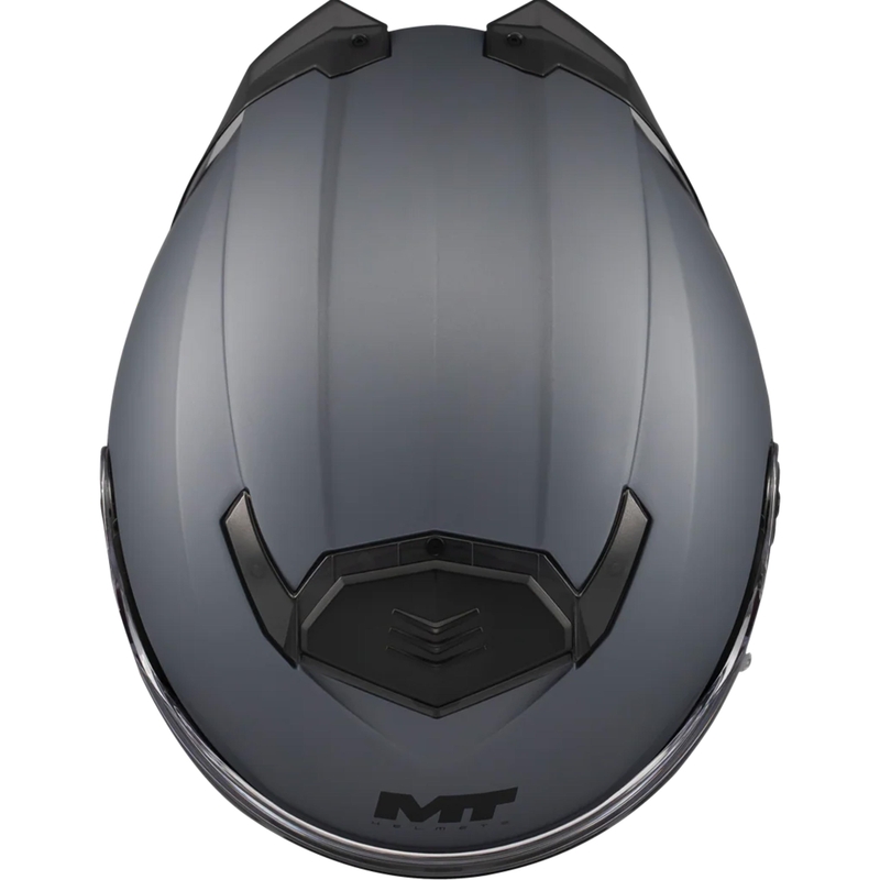 Motoristična čelada MT Atom 2 SV Pure A2 z zložljivo platformo, mat siva