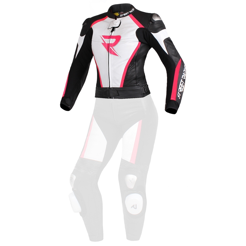 Ženske jakne Street Racer Kiara black-white-fluo pink razprodaja