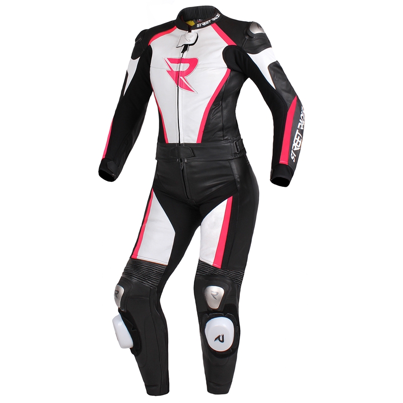 Ženske jakne Street Racer Kiara black-white-fluo pink razprodaja