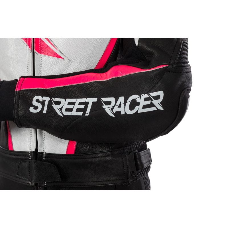Ženske jakne Street Racer Kiara black-white-fluo pink razprodaja