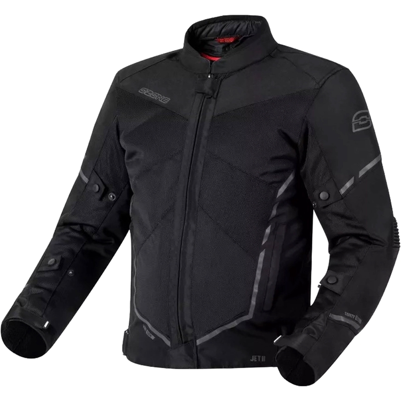 Moto jakna Ozone Jet II black razprodaja