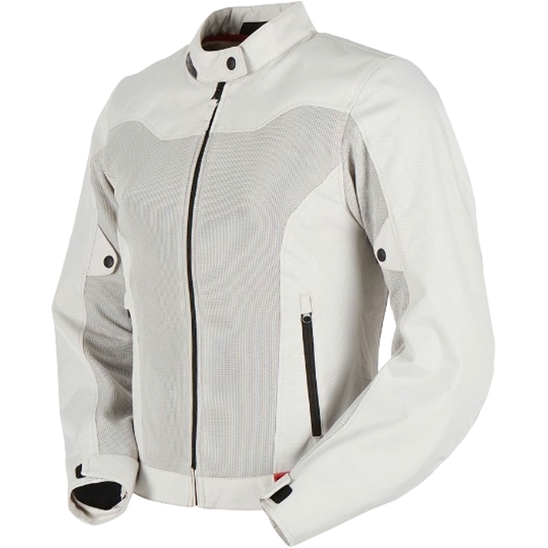 Ženska motoristična jakna Furygan Genesis Mistral Lady Evo 3 White