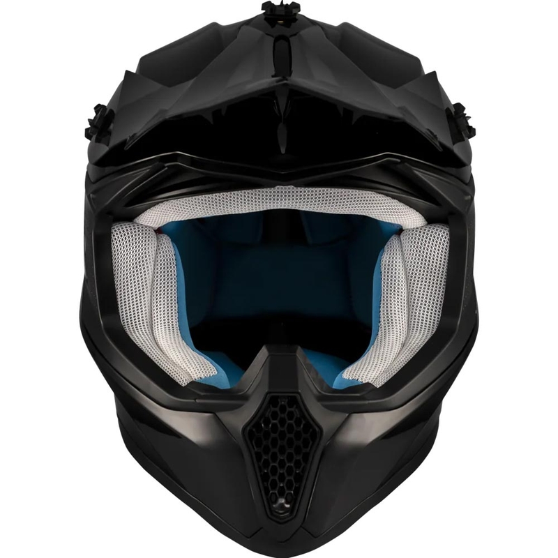 Motokros čelada MT Falcon S Pure A1 mat črna
