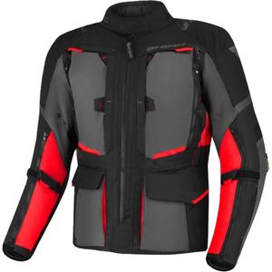 Motoristična jakna Shima Hero 2.0 black-grey-red