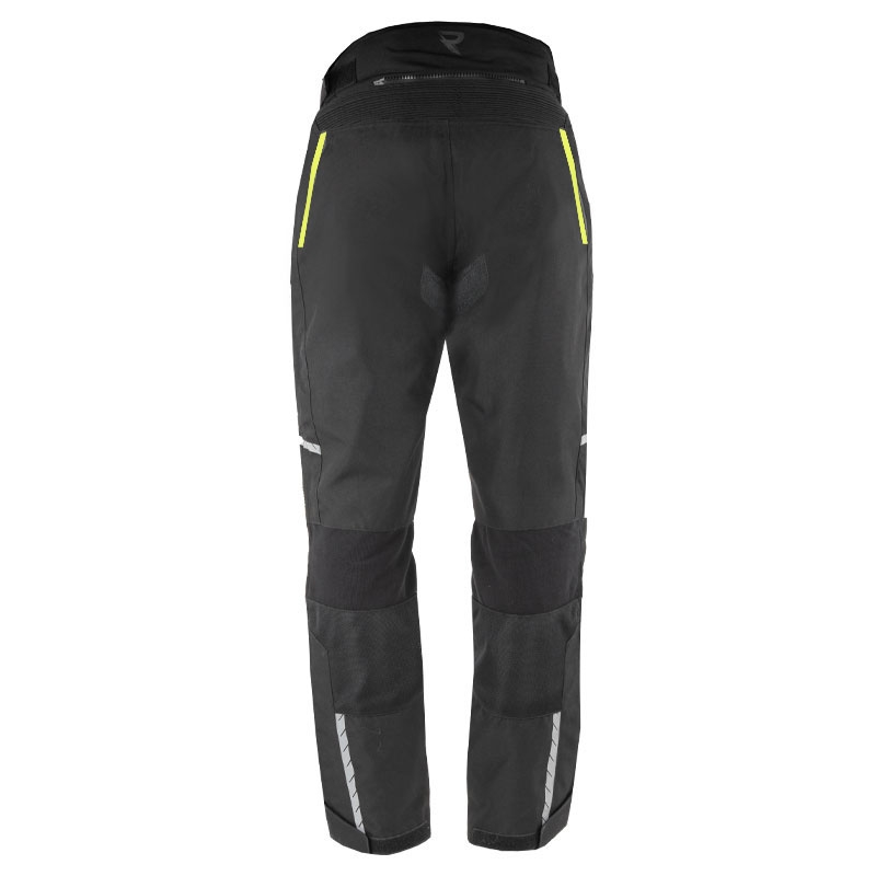 Moto hlače Street Racer Flex Air črno-fluo rumene - 2. kakovost - II. kakovost