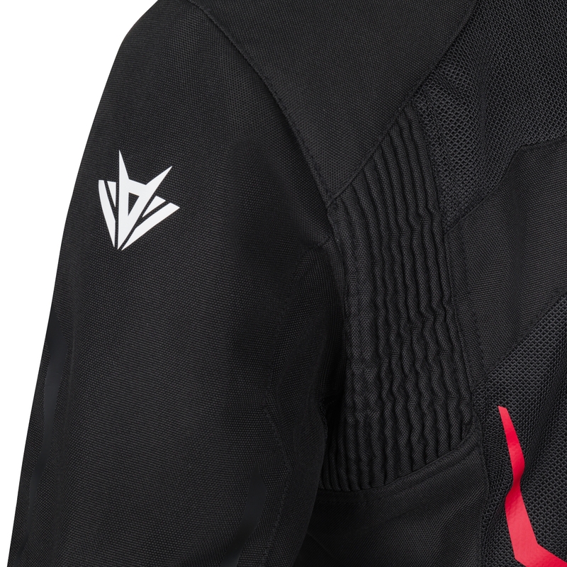 Ženska motoristična jakna RSA Bolt črna - 2. kakovost - II. kakovost