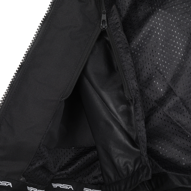 Ženska motoristična jakna RSA Bolt črna - 2. kakovost - II. kakovost