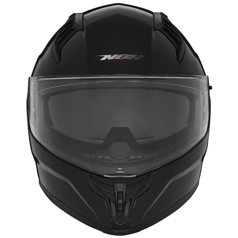Celoobrazna motoristična čelada NOX N401 črna - II. kakovost